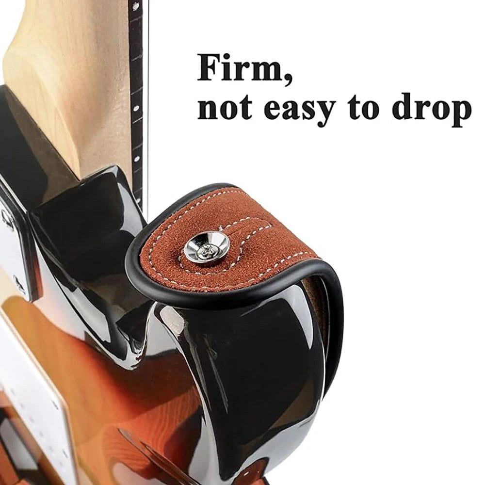 Leather Guitar Strap, 2.8 Inches Width